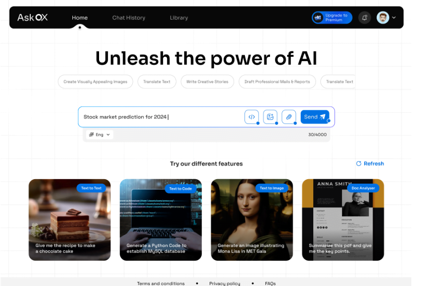 QX Lab AI released Ask QX PRO : Hybrid generative AI multimodal platform