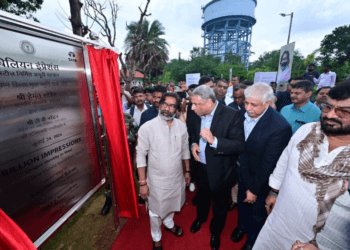 Tata Steel dedicates ‘Billion Impressions’ steel art installation to the people of Ranchi