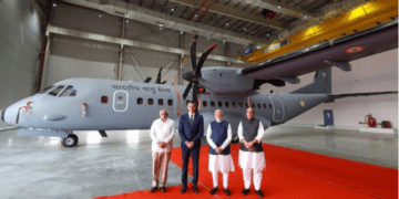 PM Modi and Prime Minister of Spain inaugurate TATA C-295 Aircraft Complex in Vadodara