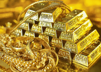 Gold nears two month high amid Middle East tensions