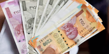 Rupee strengthens on RBI moves, inflation falls to 8-year low