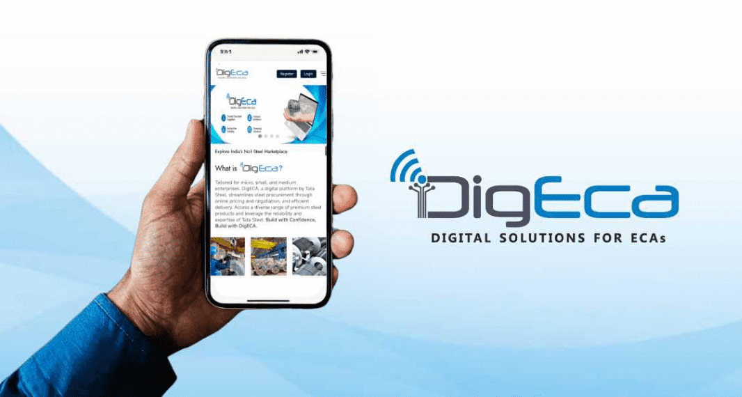 Tata Steel’s B2MSME e-commerce platform, DigECA, crosses ₹1,000 crore Gross Merchandise Value