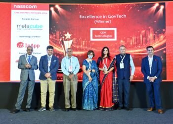 CSM Technologies wins ‘GovTech’ award at NASSCOM SME Inspire Awards 2026 event