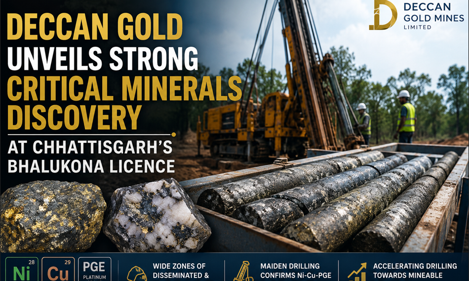 Deccan Gold unveils strong critical minerals discovery at Chhattisgarh’s Bhalukona