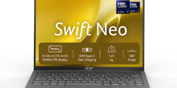 Acer Swift Neo debuts at ₹67,999: AI-powered ultra-slim laptop lands on Flipkart