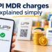 UPI MDR charges explained simply