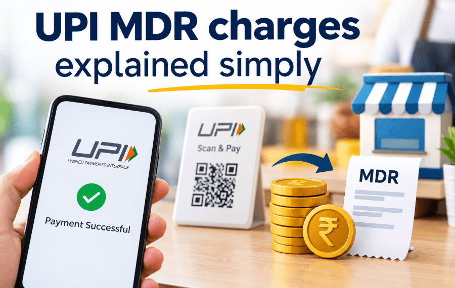 UPI MDR charges explained simply