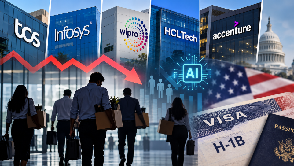 IT jobs under pressure: TCS, Infosys, Wipro, HCLTech and Accenture face workforce uncertainty amid AI shift