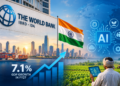 World Bank sees India’s economy growing 7.1% in FY27, highlights AI opportunity