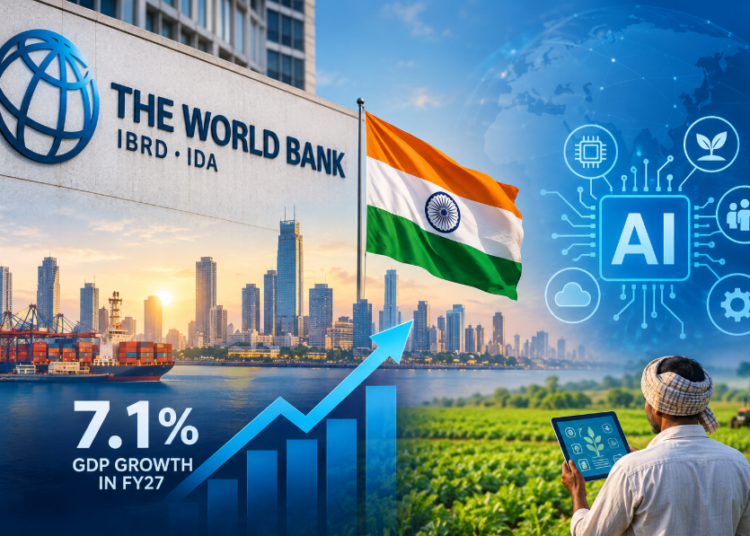 World Bank sees India’s economy growing 7.1% in FY27, highlights AI opportunity